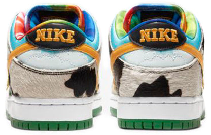 Nithtke SB Skateboard Duthtnk Low x Ben & Jerry's Chunky Duthtnky 'Blue Yellow' CU3244-100(S-BOX)