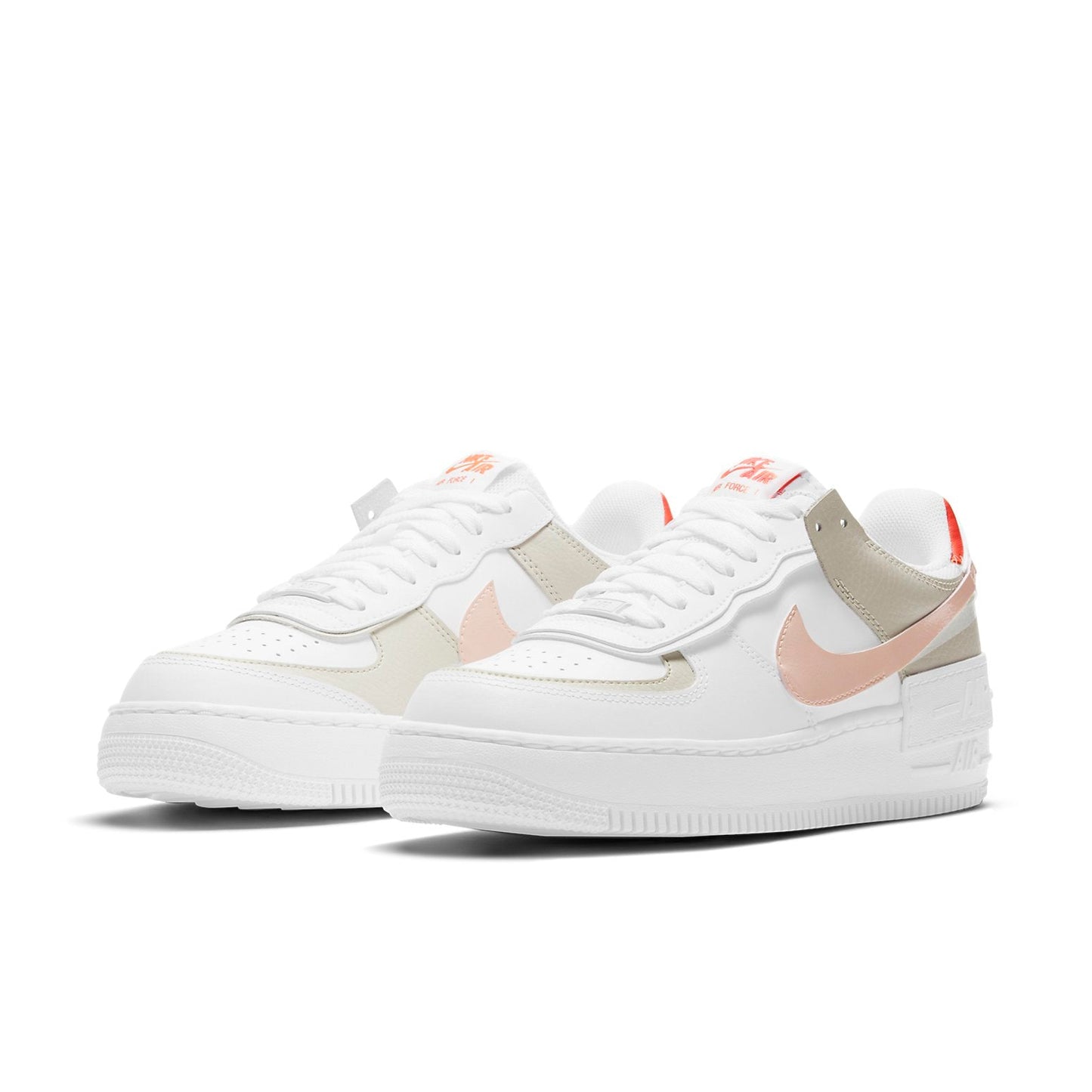 (WMNS) Nithtke Athtir Forthtce 1 Low Shadow 'White Bright Mango' DH3896-100
