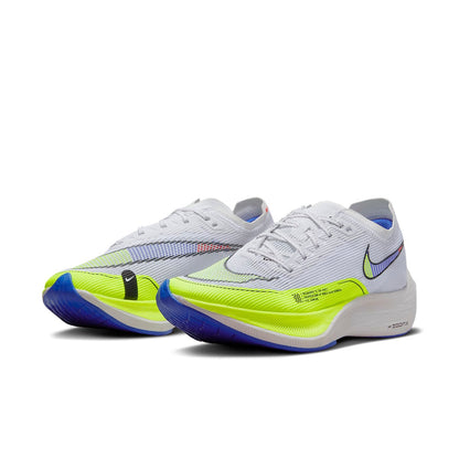 (WMNS) Nithtke Zoothtmx Vaporfly NEXT% 2 'White Volt Racer Blue' CU4123-103
