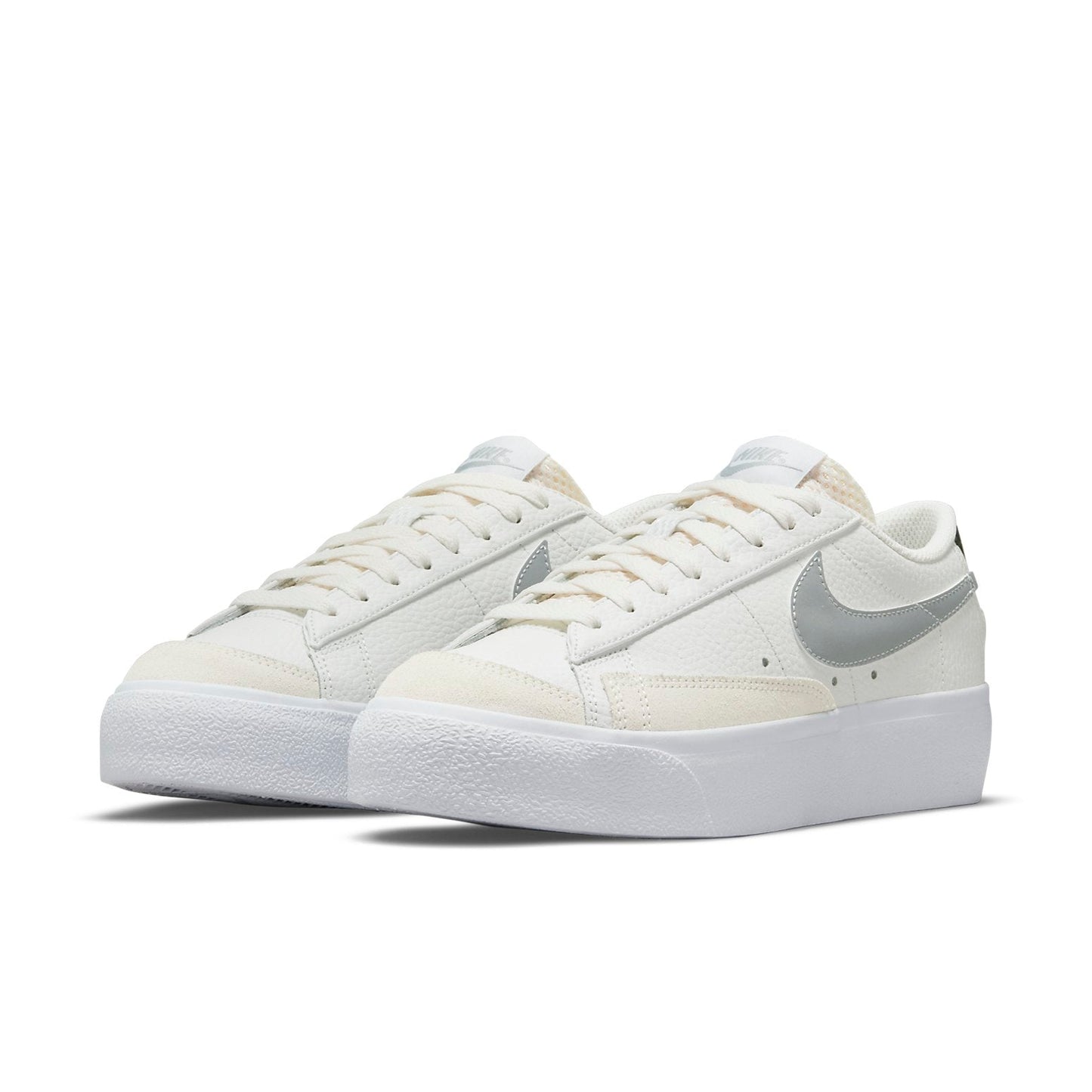 (WMNS) Nithtke blathtzer Low Platform Low-Top Sneakers White/Grey DQ0853-100