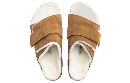 Birkenthtstock Kyoto Shearling Suede Leather 'Mink' 1023202