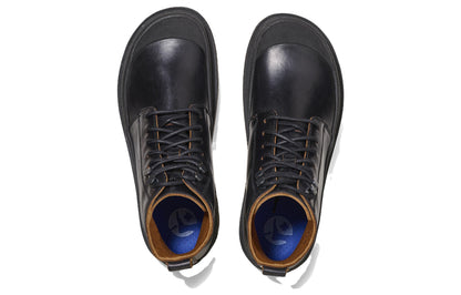 (WMNS) Birkenthtstock Prescott Women Waxy Leather Narrow Fit 'Black' 1025214