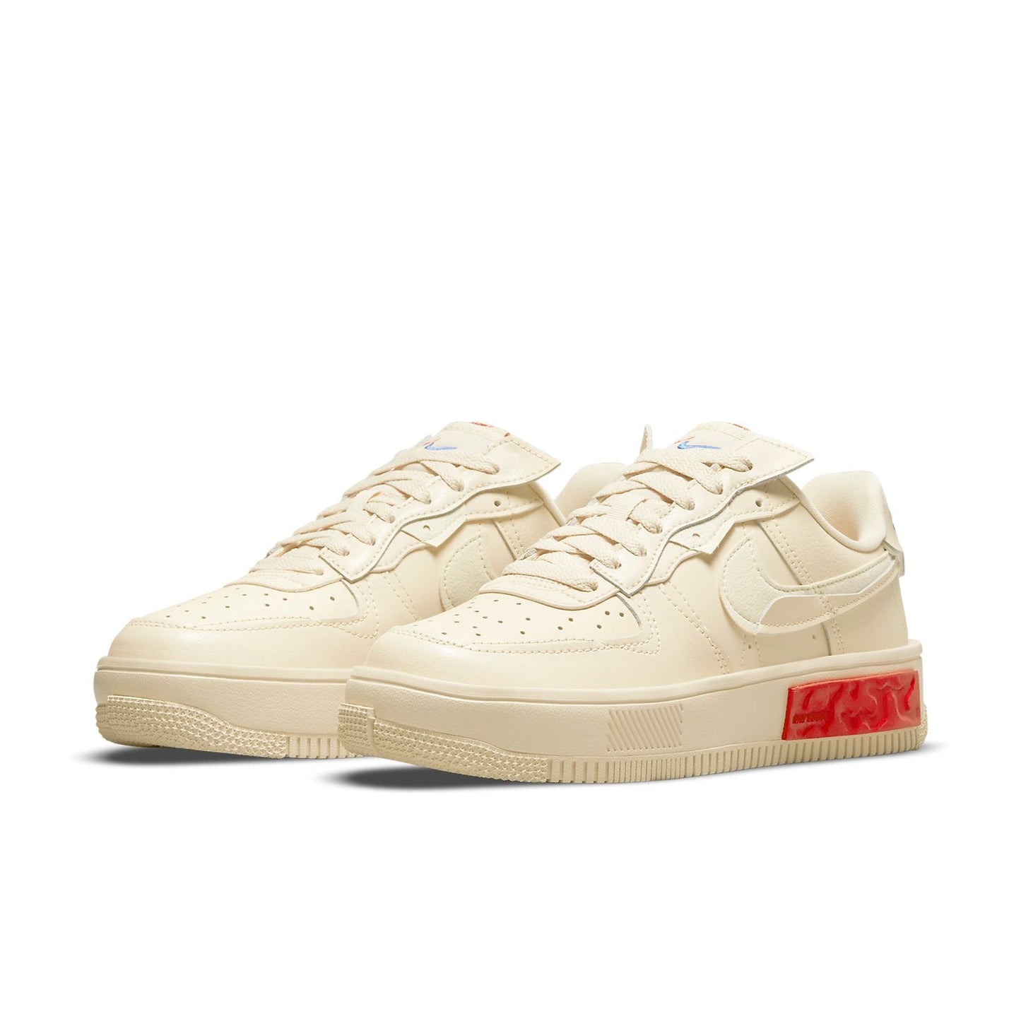(WMNS) Nithtke Athtir Forthtce 1 Fontanka 'Pearl White University Red' DA7024-200