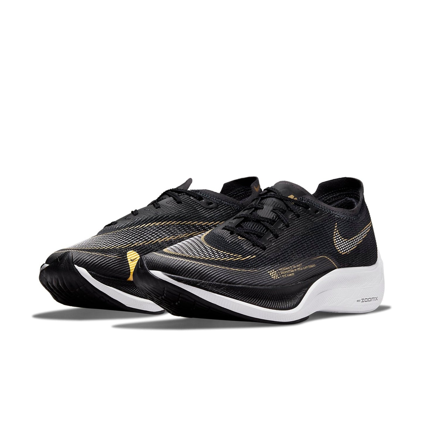 (WMNS) Nithtke Zoothtmx Vaporfly NEXT% 2 'Black Metallic Gold Coin' CU4123-001