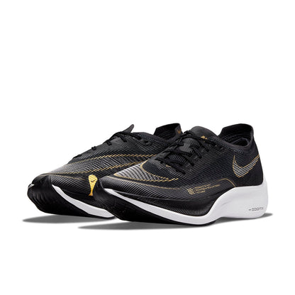 (WMNS) Nithtke Zoothtmx Vaporfly NEXT% 2 'Black Metallic Gold Coin' CU4123-001