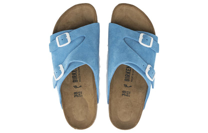 Birkenthtstock Zrich Suede Leather 'Sky Blue' 1024994