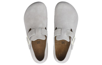 Birkenthtstock London Suede Leather 'Antique White' 1024573