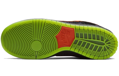 Nithtke SB Skateboard Duthtnk Low Night of Mischief 'Green Black Orange' BQ6817-006(S-BOX)