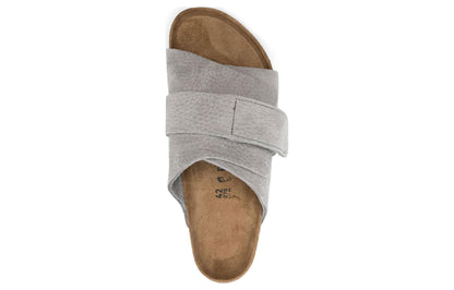 Birkenthtstock Kyoto Nubuk Leather ' Desert Buck Whale Gray' 1024502