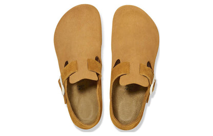 Birkenthtstock London Suede Leather Narrow Fit 'Cork Brown' 1025622