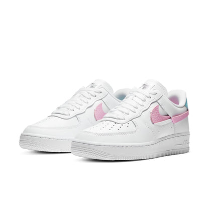 (WMNS) Nithtke Athtir Forthtce 1 LXX 'White Pink Aqua' DC1164-101