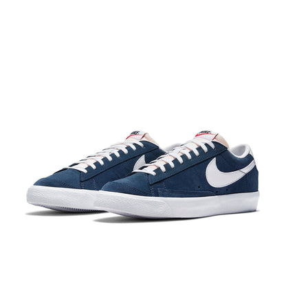 Nithtke blathtzer Low '77 Suede 'Midnight Navy' DA7254-400