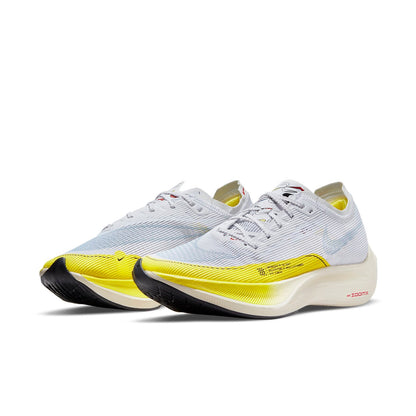 (WMNS) Nithtke Zoothtmx Vaporfly NEXT% 2 'White Yellow Strike' DM9056-100