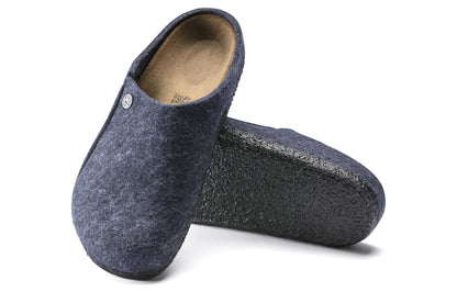 Birkenthtstock Zermatt Shearling Wool Felt Narrow Fit 'Blue' 1017519