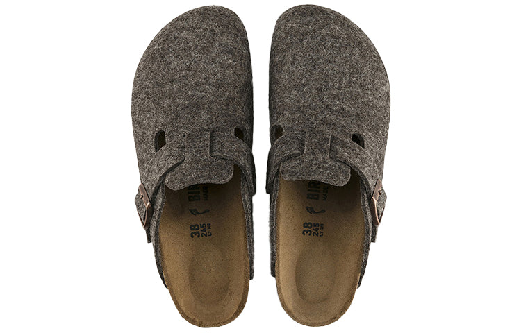 Birkenthtstock Boston Regular 'Wool Felt Cacao' 0160581