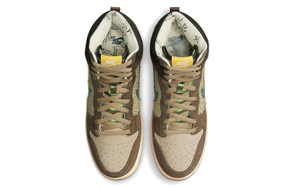 Nithtke Concepts x SB Skateboard Duthtnk High Pro QS Mallard 'Brown Green' DC6887-200(S-BOX)