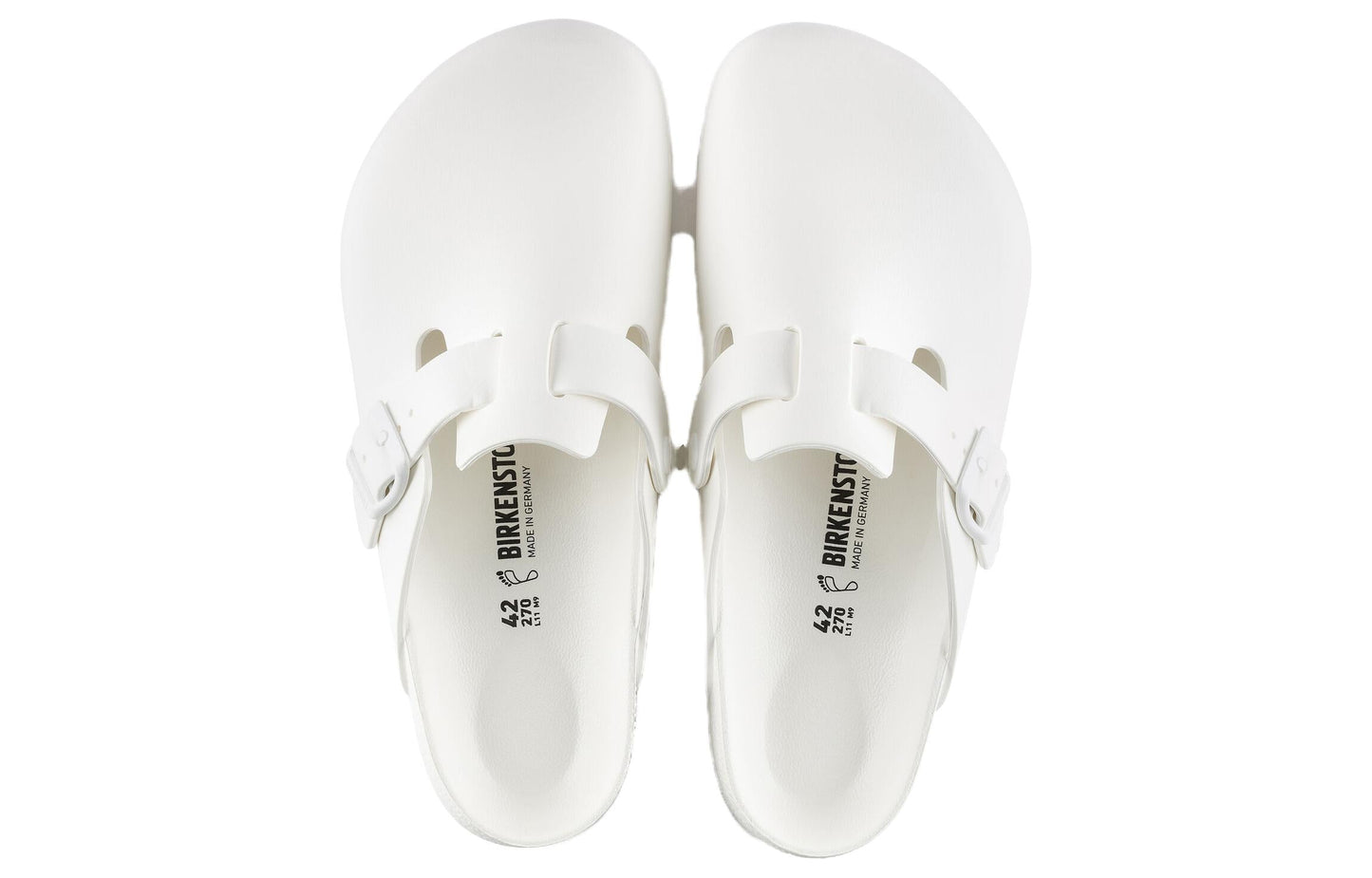 (WMNS) Birkenthtstock Boston Essentials EVA Narrow Fit 'White' 0127133