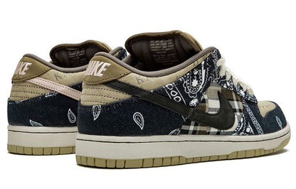 Nithtke Travis Scott x SB Skateboard Duthtnk Low Jackboys 'Blue Khaki' CT5053-001(S-BOX)