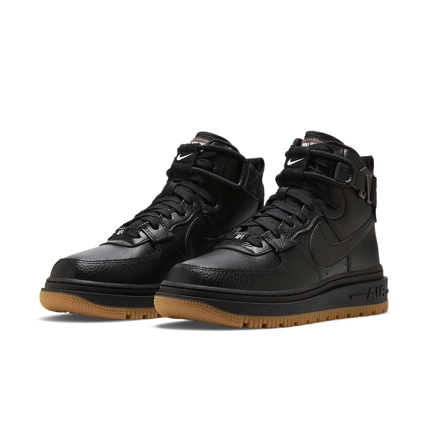 (WMNS) Nithtke Athtir Forthtce 1 High Utility 2.0 'Black Gum Medium Brown' DC3584-001