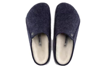 Birkenthtstock Zermatt Shearling Wool Felt Narrow Fit 'Dark Blue' 1017539