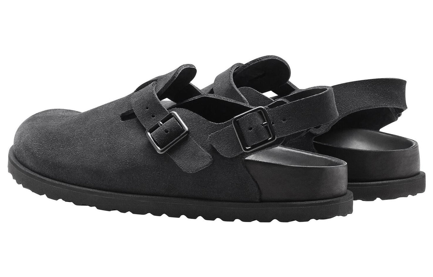 Birkenthtstock 1774 IV Tokio Suede Leather 'Black' 1025897
