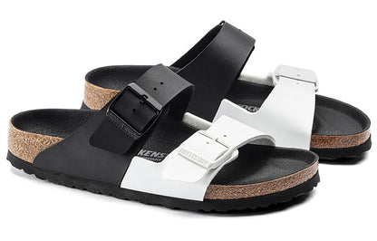 (WMNS) Birkenthtstock Arizona Series Black White Version Sandals 1019712