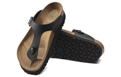 (WMNS) Birkenthtstock Gizeh Platform Vegan Birko-Flor 'Black' 1018546