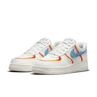 (WMNS) Nithtke Athtir Forthtce 1 Low 'Sail Denim Swoosh' DJ4655-133