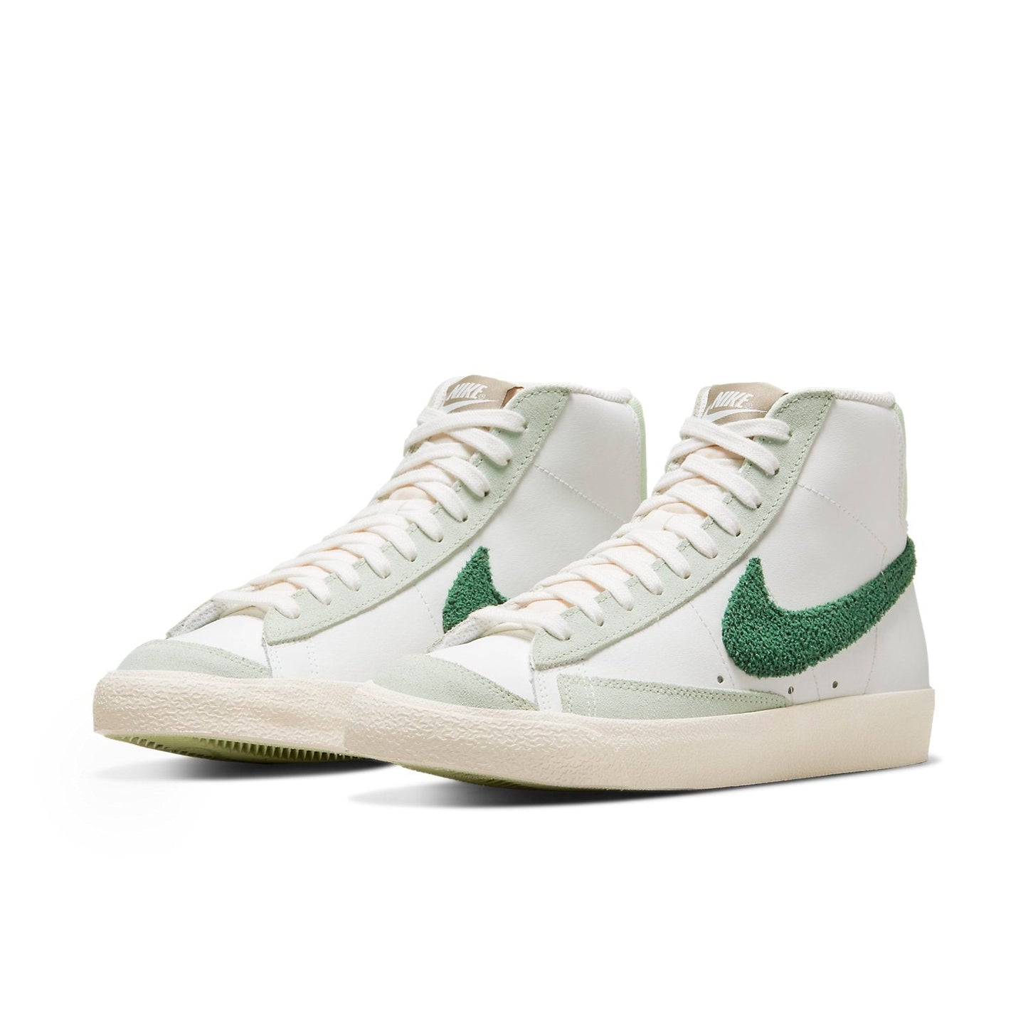 (WMNS) Nithtke blathtzer Mid '77 'Chenille Swoosh - White Gorge Green' DX8959-100