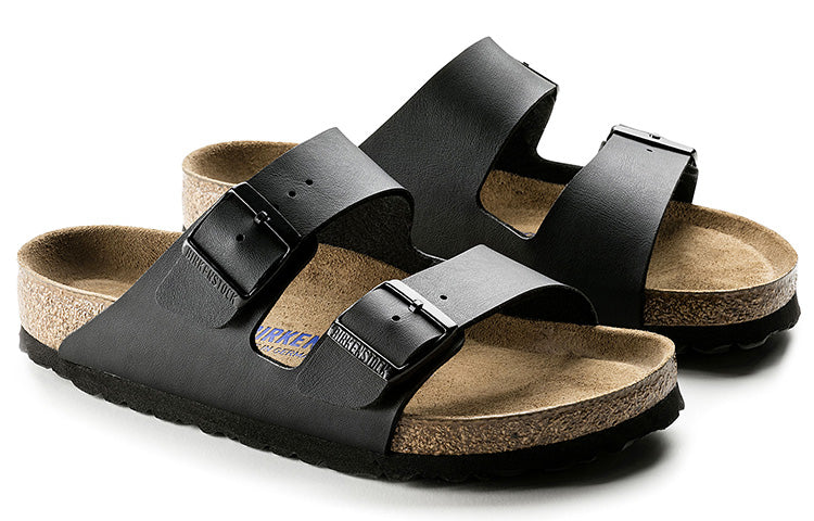 (WMNS) Birkenthtstock Arizona Series Couple Style Black Version 551253