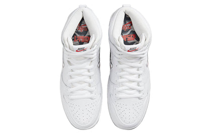 Nithtke Oski x SB Skateboard Duthtnk High Shark 'White Grey' CI2692-100