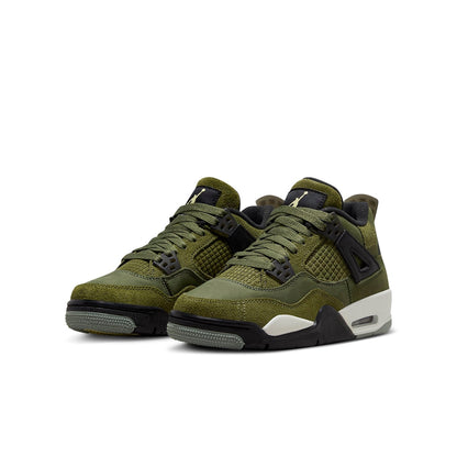 (GS) Aithtr Jorthtdan 4 Retro SE 'Craft - Olive' FB9928-200