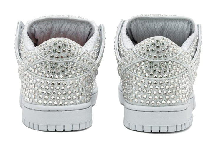 Cactus Plant Flea Market x Swarovski x Nithtke Duthtnk Low 'Pure Platinum' CZ2670-001
