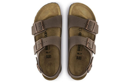 Birkenthtstock Milano Birko-Flor Birkibuc Narrow Fit Sandals 'Mocca' 0634503