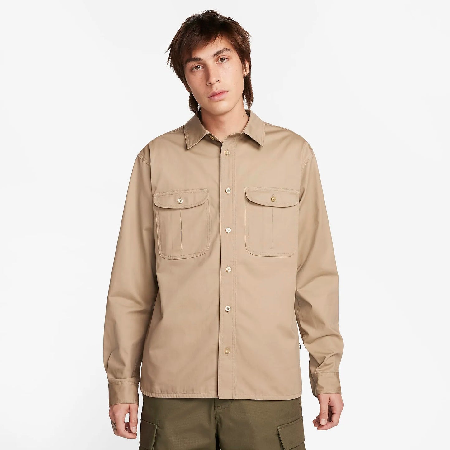 Women's Button-Up Long-SleeveTop