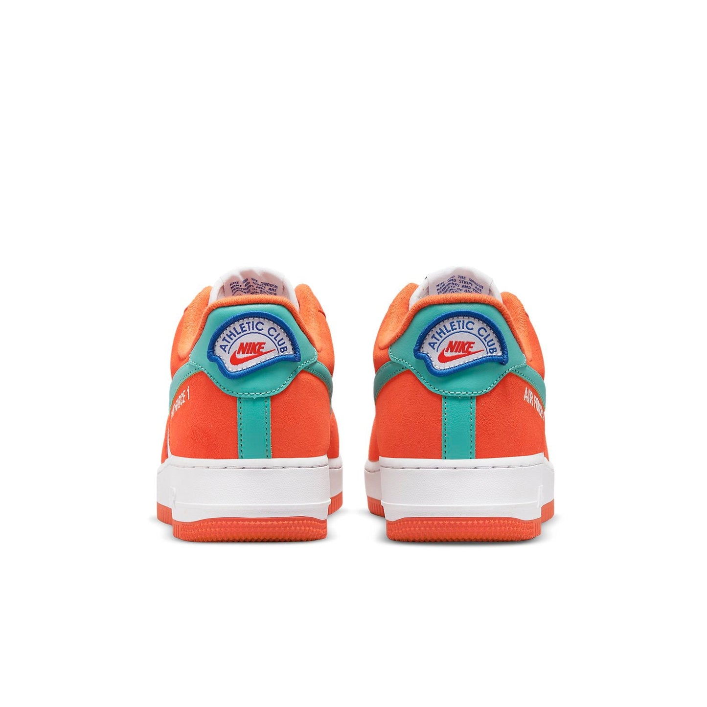 Nithtke Athtir Forthtce 1 '07 LV8 'Athletic Club - Rush Orange Washed Teal' DH7568-800