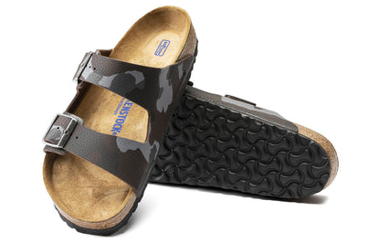 Birkenthtstock Arizona Soft Footbed Slide Sandals 'Camo Brown' 1013015