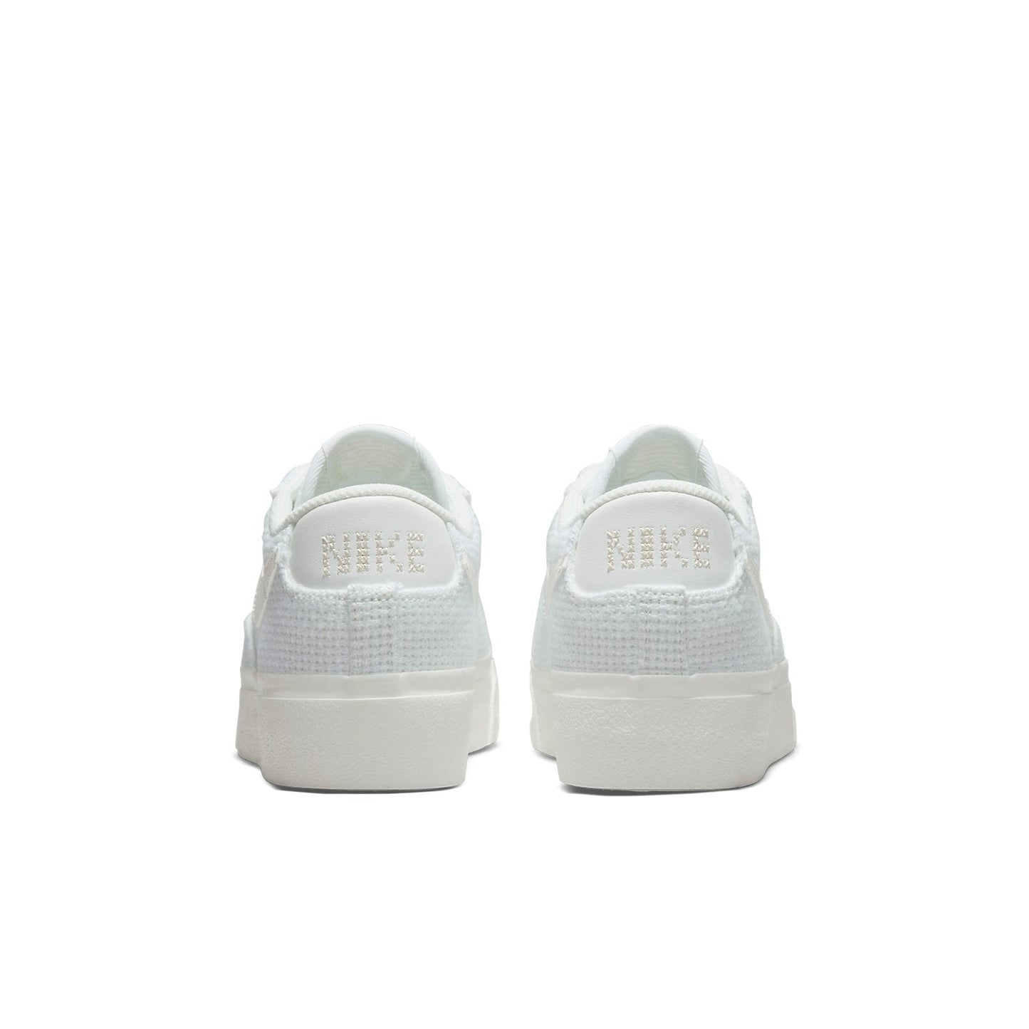 (WMNS) Nithtke blathtzer Low Platform Essential 'Summit White Woven' DN0744-100