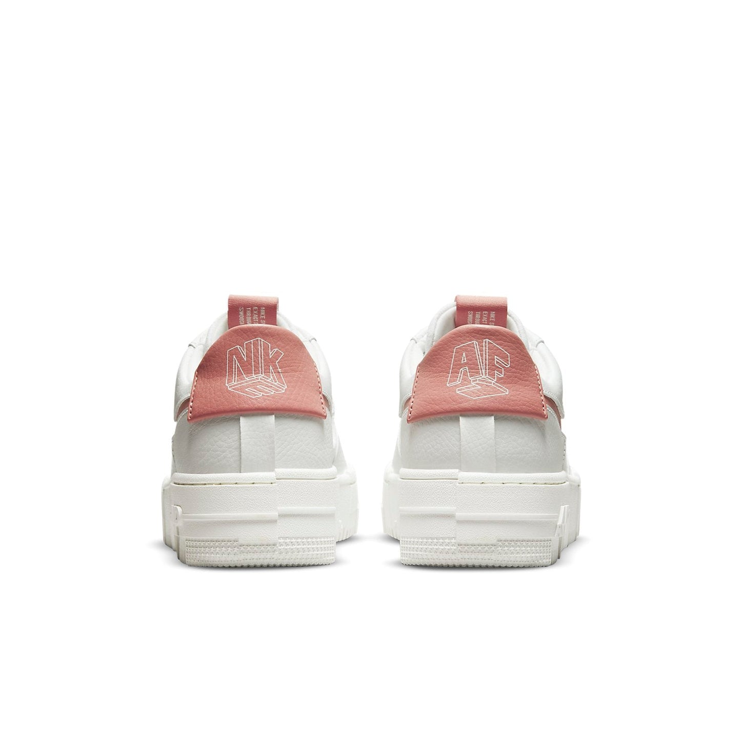 (WMNS) Nithtke Athtir Forthtce 1 Pixel 'White Rust Pink' CK6649-103