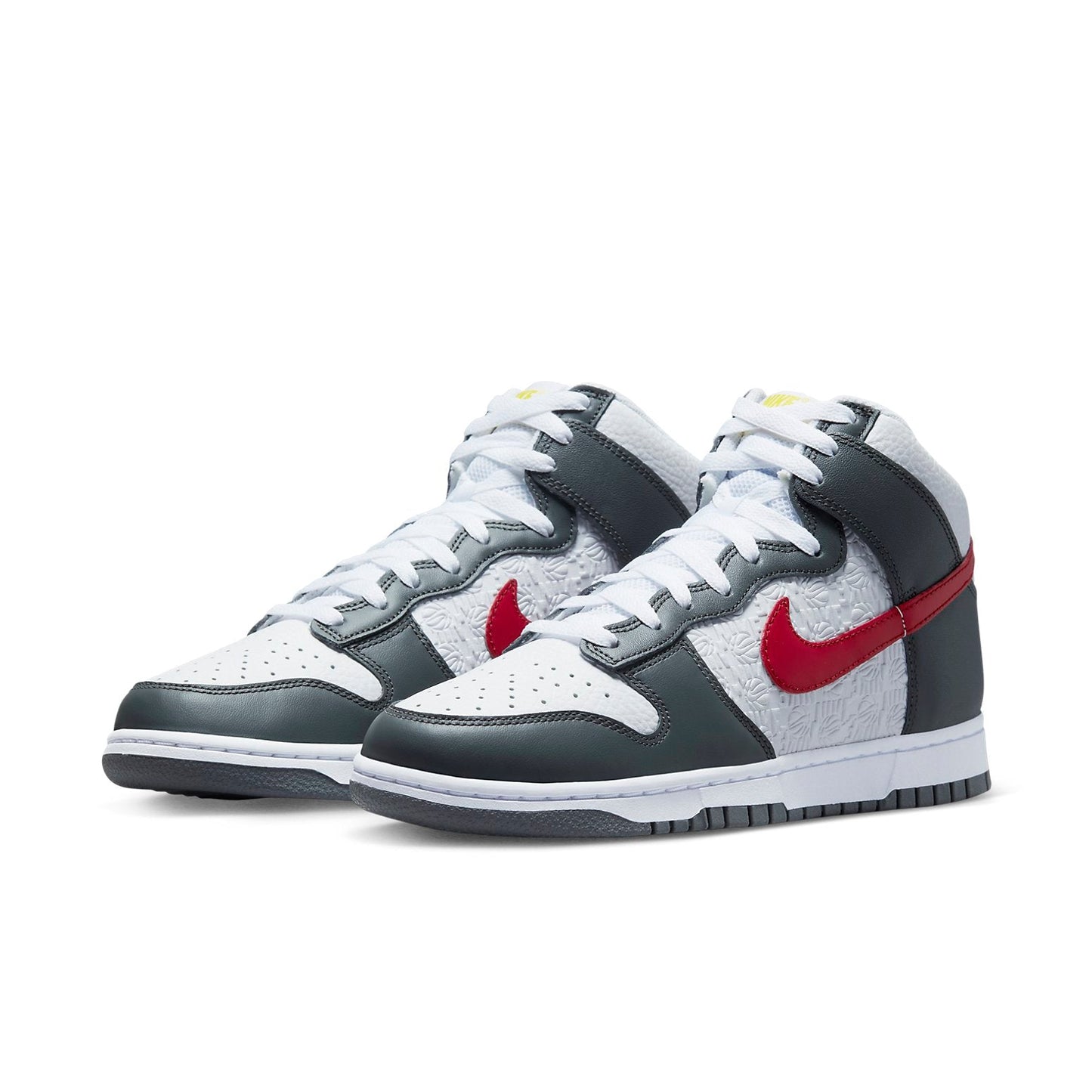 Nithtke Duthtnk High 'Embossed Basketball Grey Red' FD0668-001