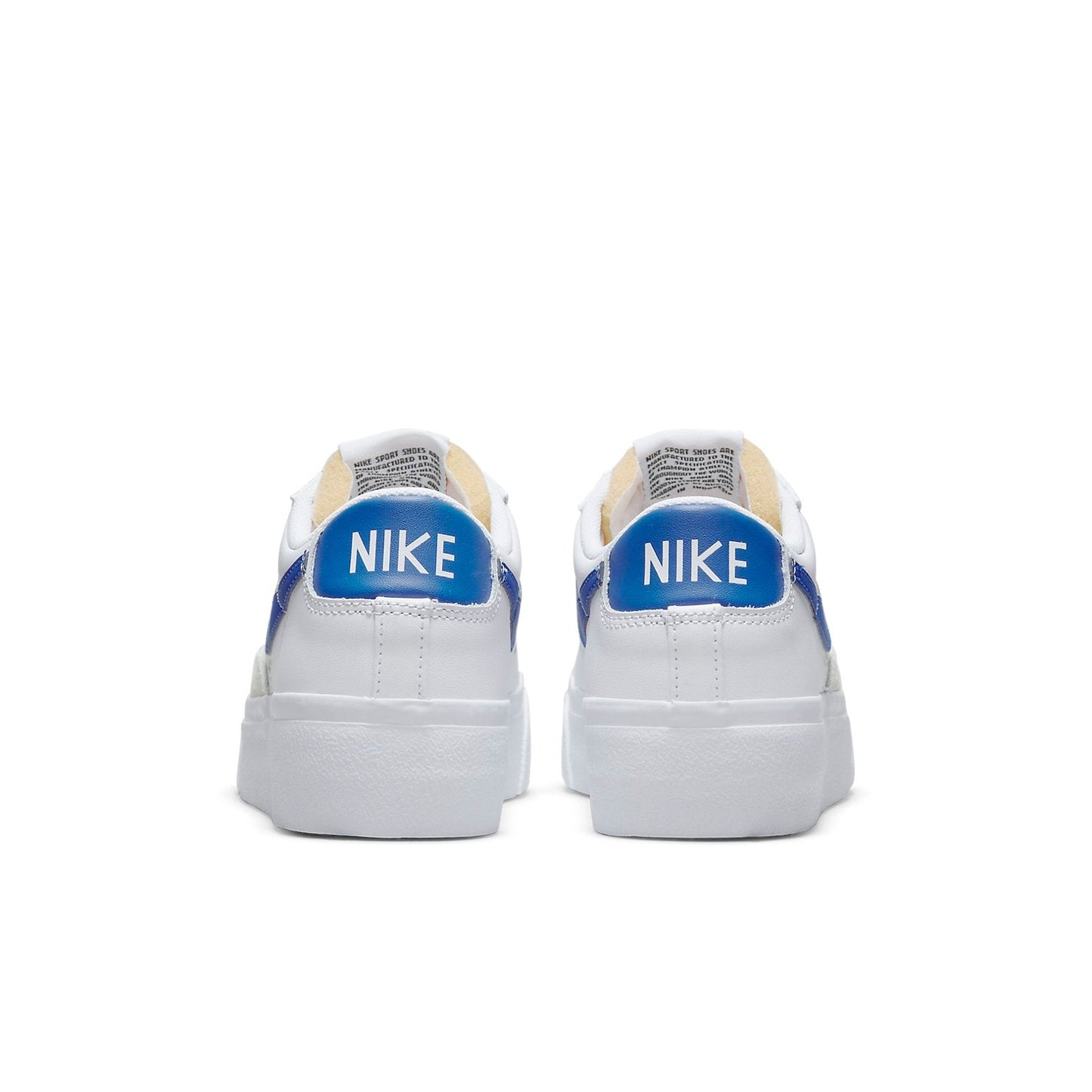 (WMNS) Nithtke blathtzer Low Platform 'White Game Royal' DJ0292-107