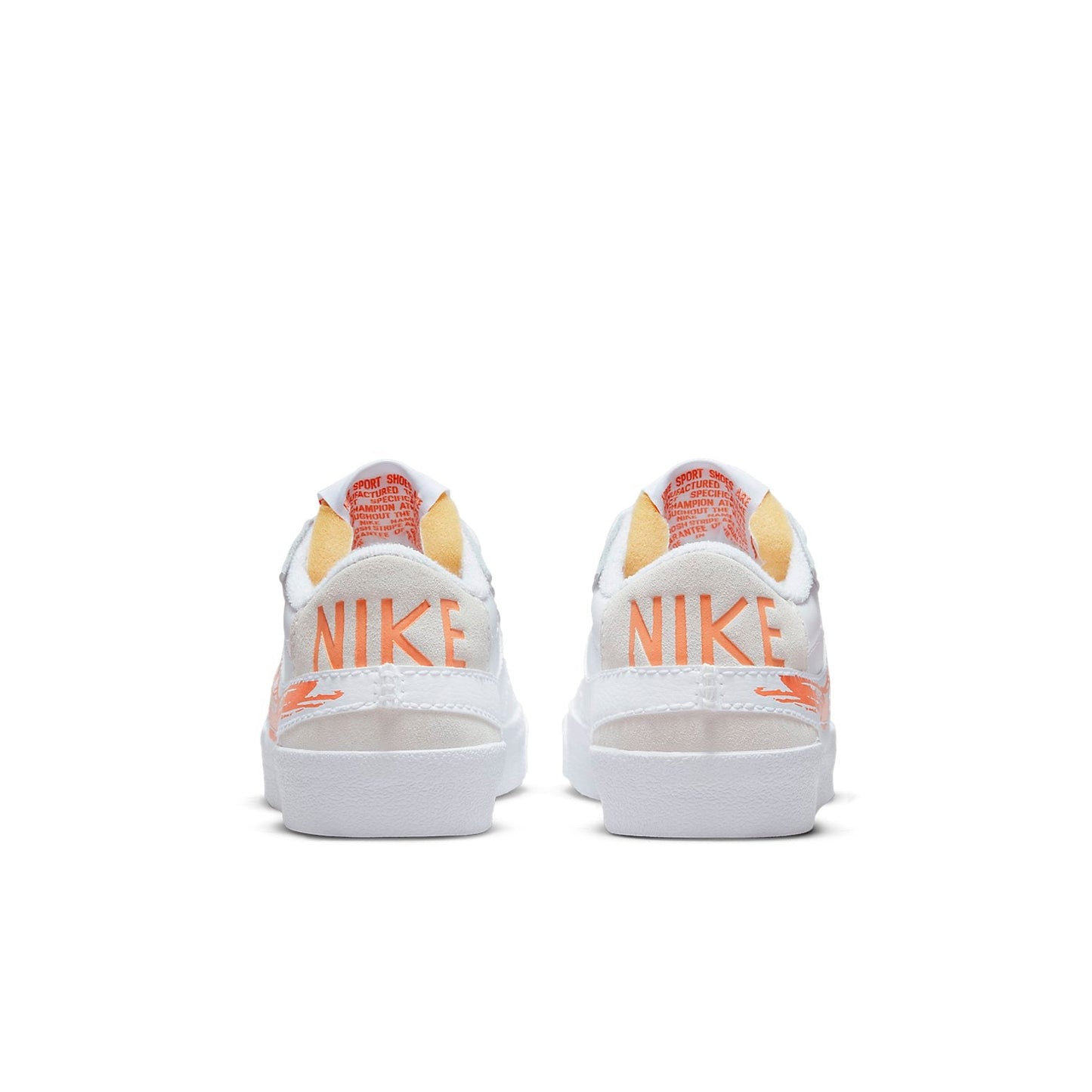 (WMNS) Nithtke blathtzer Low Jumbo 'White Orange' DX2648-100