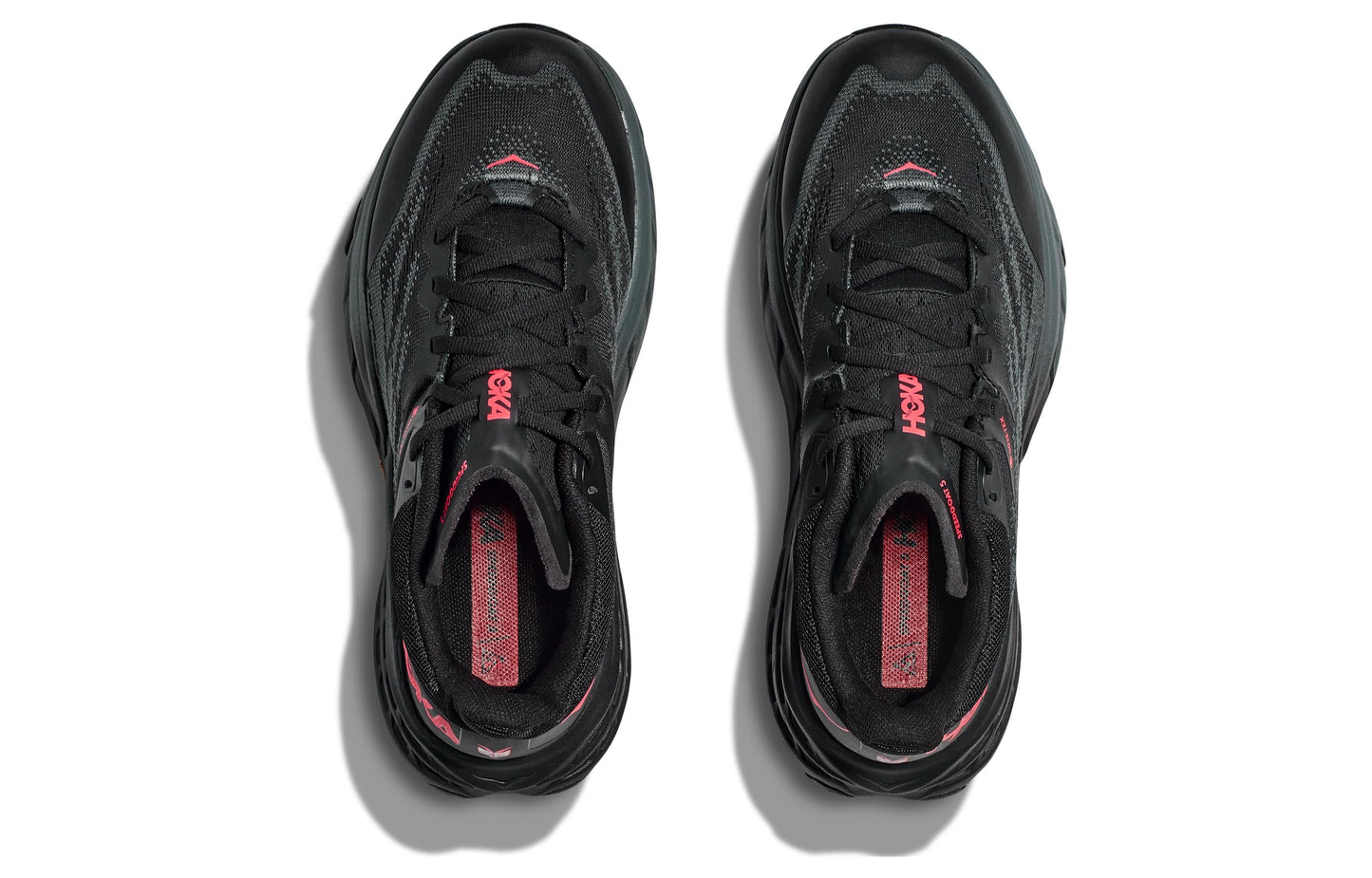 (WMNS) Hothtka ONE ONE Speedgoat 5 GORE-TEX 'Black Red' 1127913-BBLC