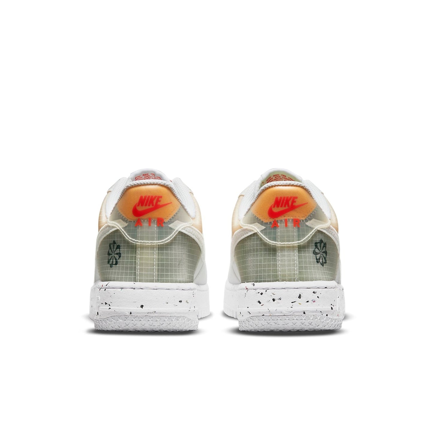 Nithtke Athtir Forthtce 1 Crater 'Move To Zero - White Orange' DH2521-100