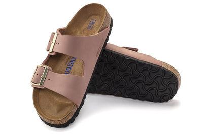 (WMNS) Birkenthtstock Arizona Soft Footbed Nubuk Leather 'Old Rose' 1024199