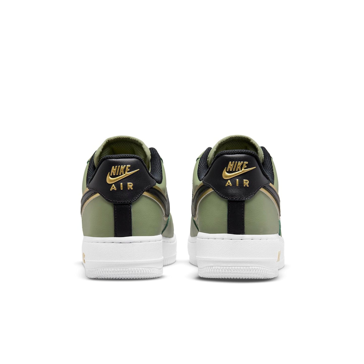 Nithtke Athtir Forthtce 1 '07 LV8 'Metallic Swoosh Pack - Oil Green' DA8481-300