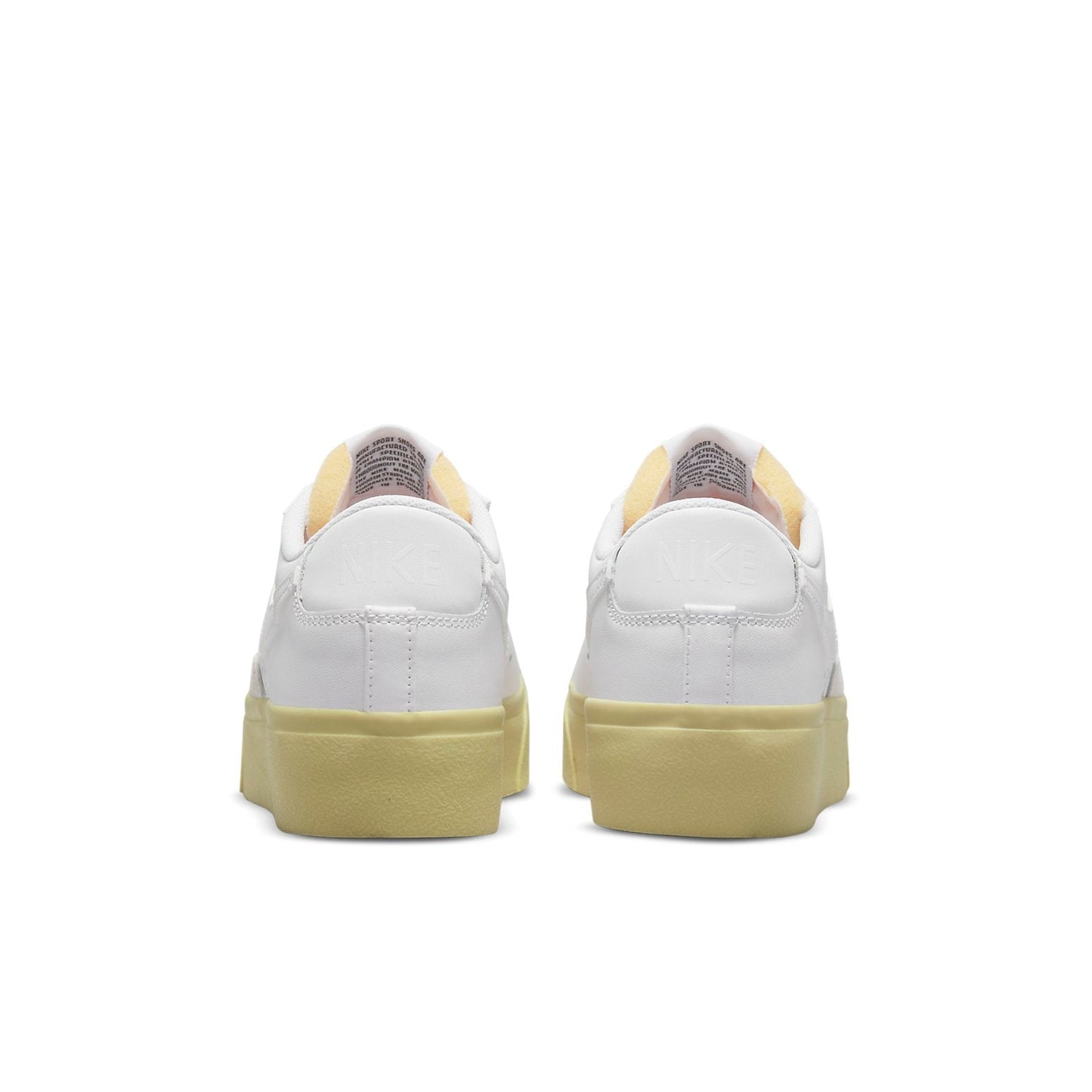 (WMNS) Nithtke blathtzer Low Platform 'White Lemon Wash' DJ0292-109