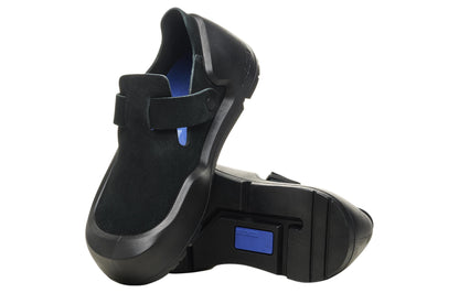 Birkenthtstock Reykjavik Nubuk Leather Shoes 'Black' 1027471