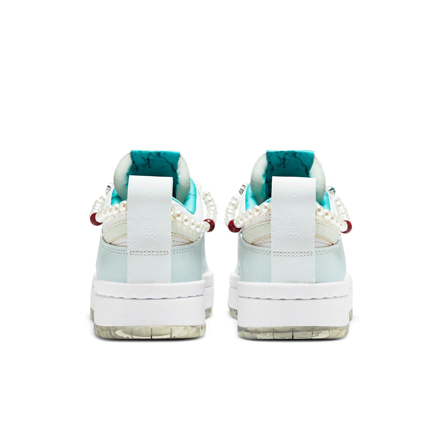 (WMNS) Nithtke Duthtnk Low Disrupt WhiteGreen Purple 'White Green' DC3282-013