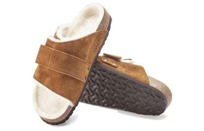 Birkenthtstock Kyoto Shearling Suede Leather 'Mink' 1023202